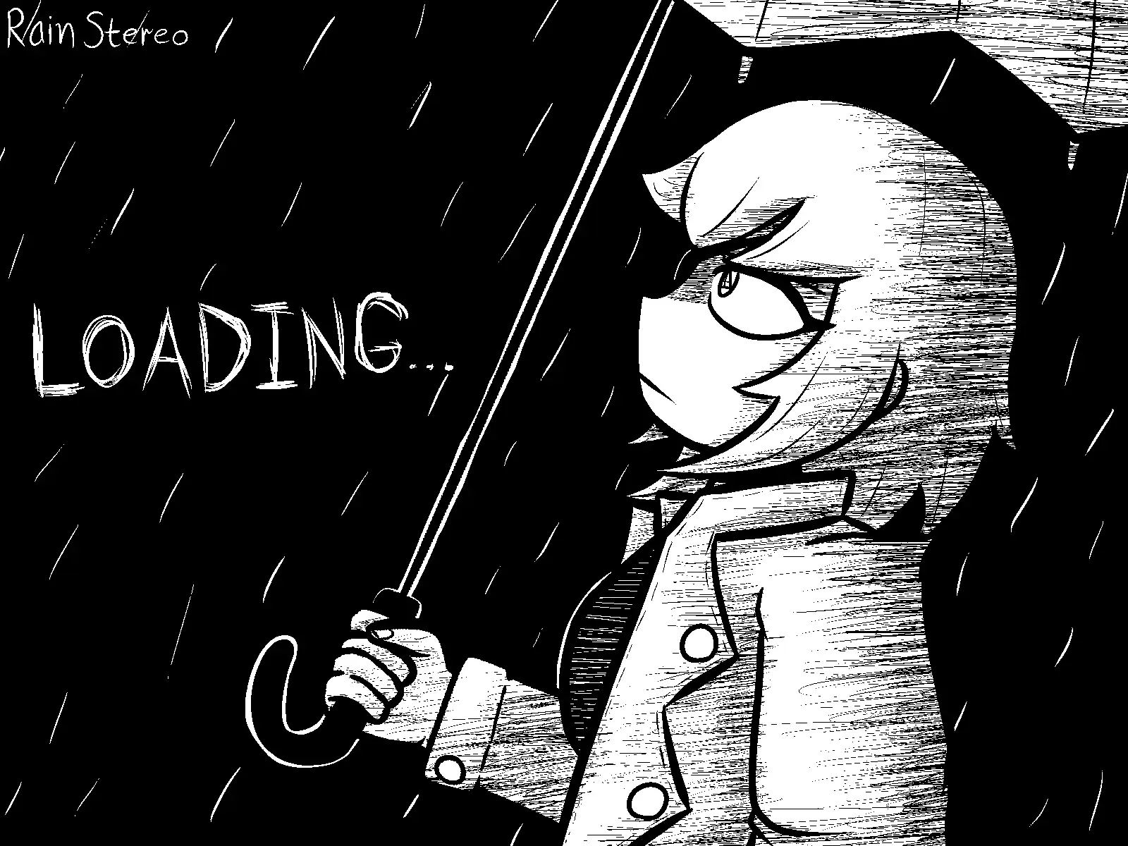 Fake loading screen for DELIRIUM.