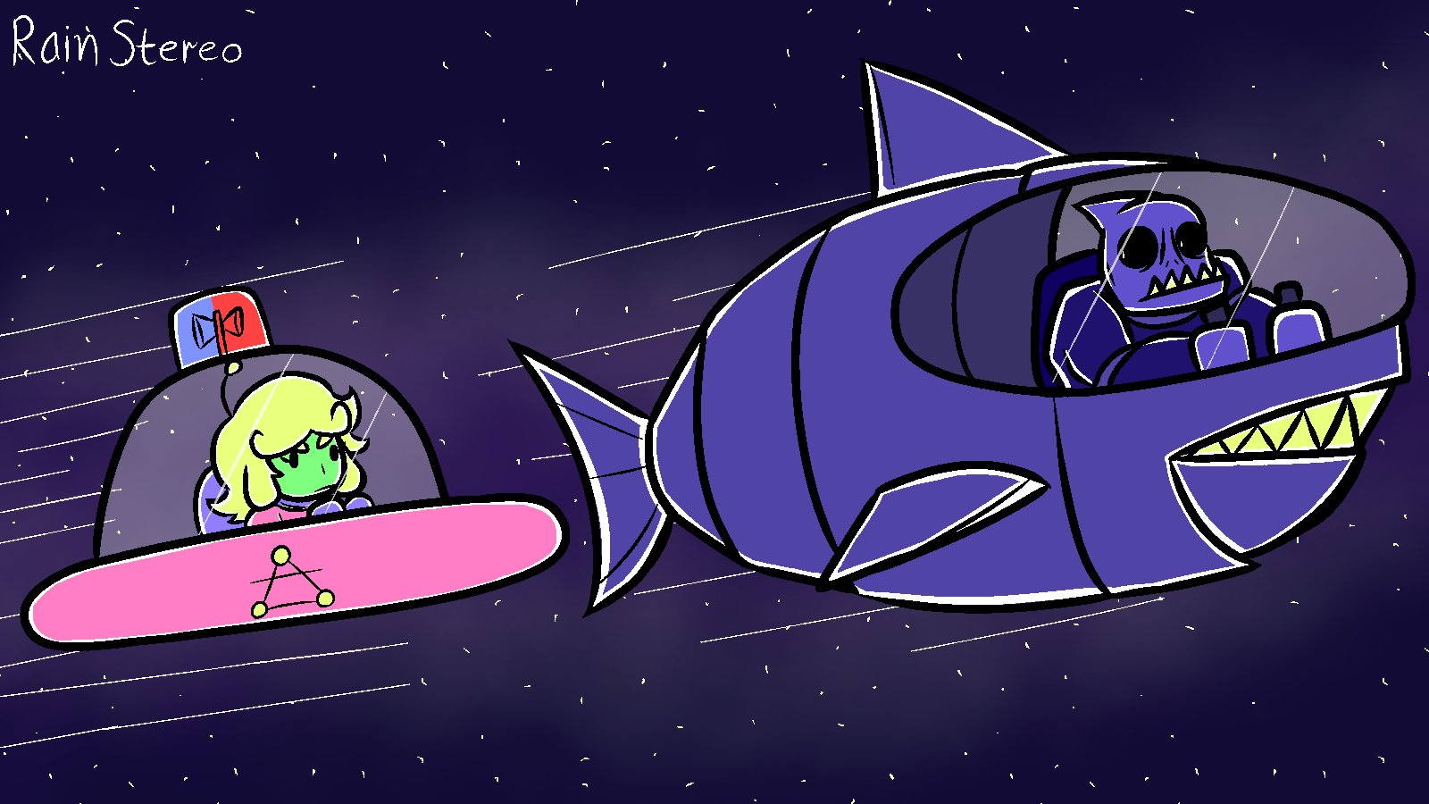 Concept art for Space Patroller Elly Ehn.