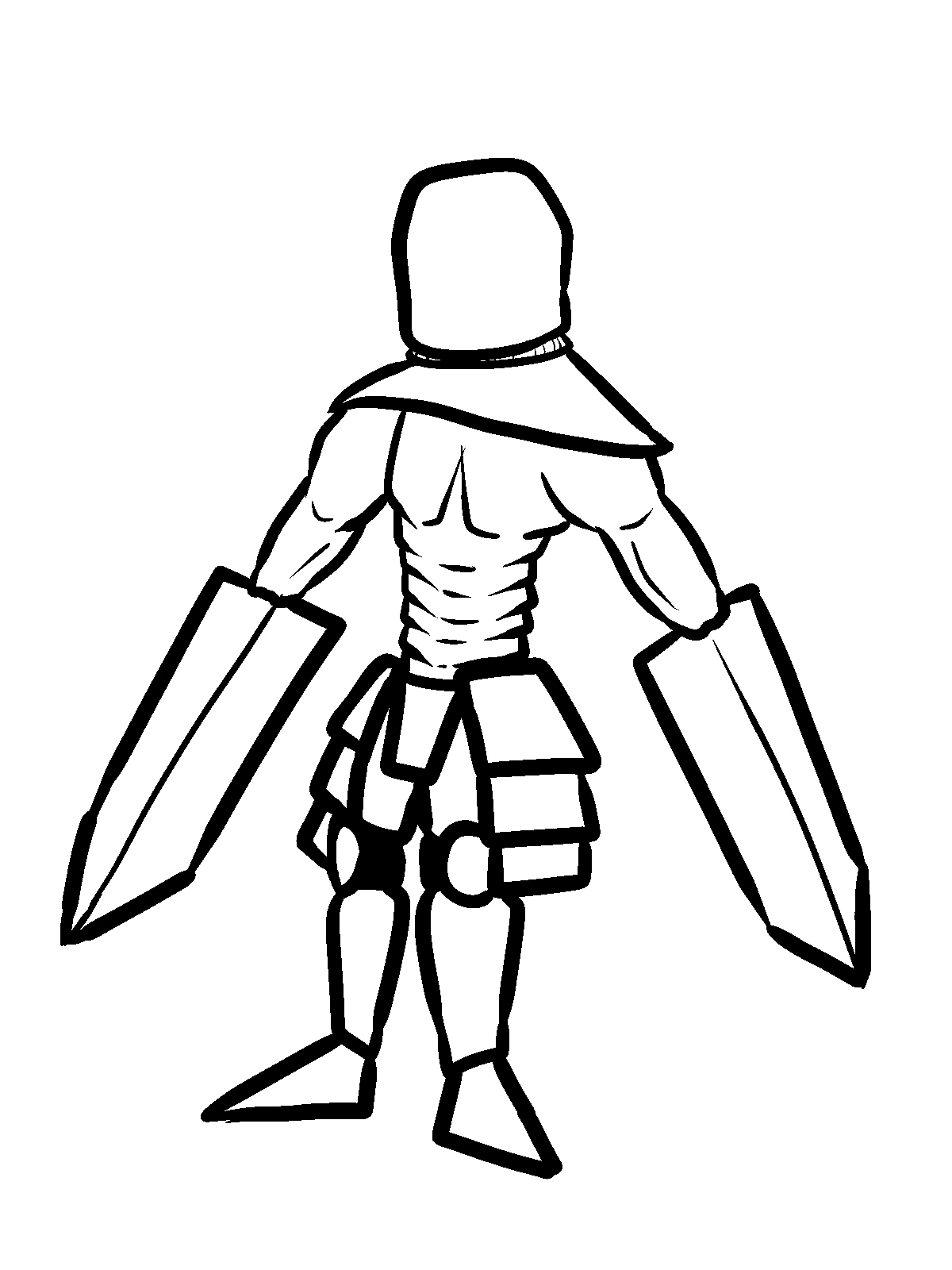The design of the claymore from The Ruins